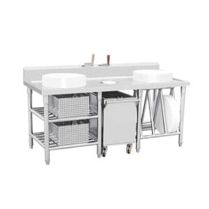 Bàn chuẩn bị món ăn kèm đa năng