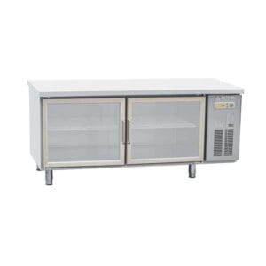 Bàn lạnh trực tiếp, cửa kính