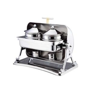 全钢全翻盖单格自助餐炉 (SY-L06)