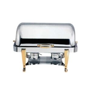 全钢全翻盖单格自助餐炉 (SY-L07)